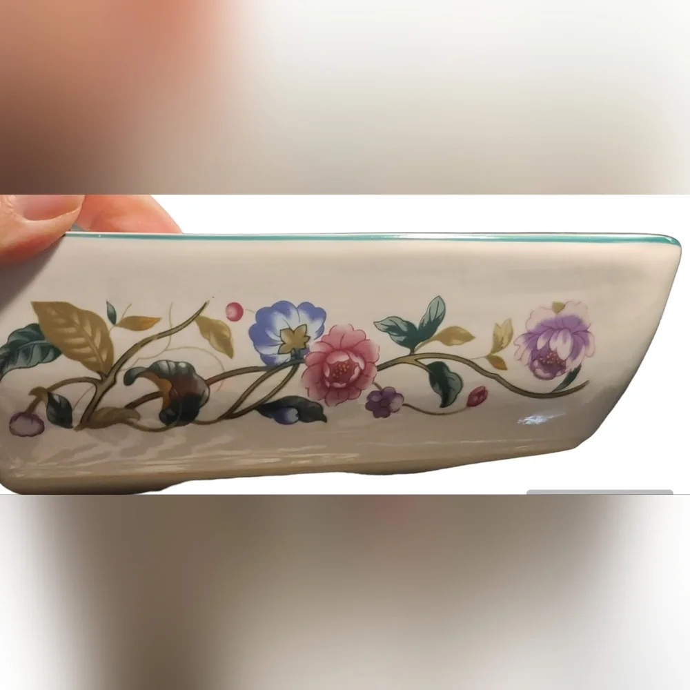 Floral Vintage 80's Bakeware dish